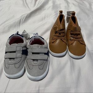 NWT Set of 2 Old Navy Sneaker Shoes 12-18M